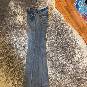 Stylish Blue Boot Cut Women's Jeans